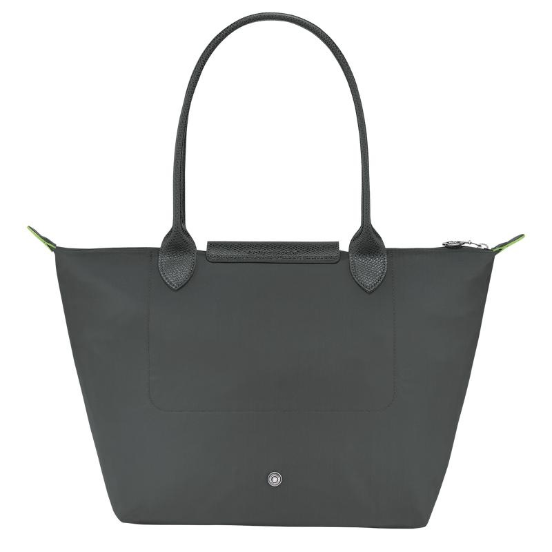 Graphite Grey Women's Longchamp Le Pliage Green M Tote Bag | 06315-DORQ