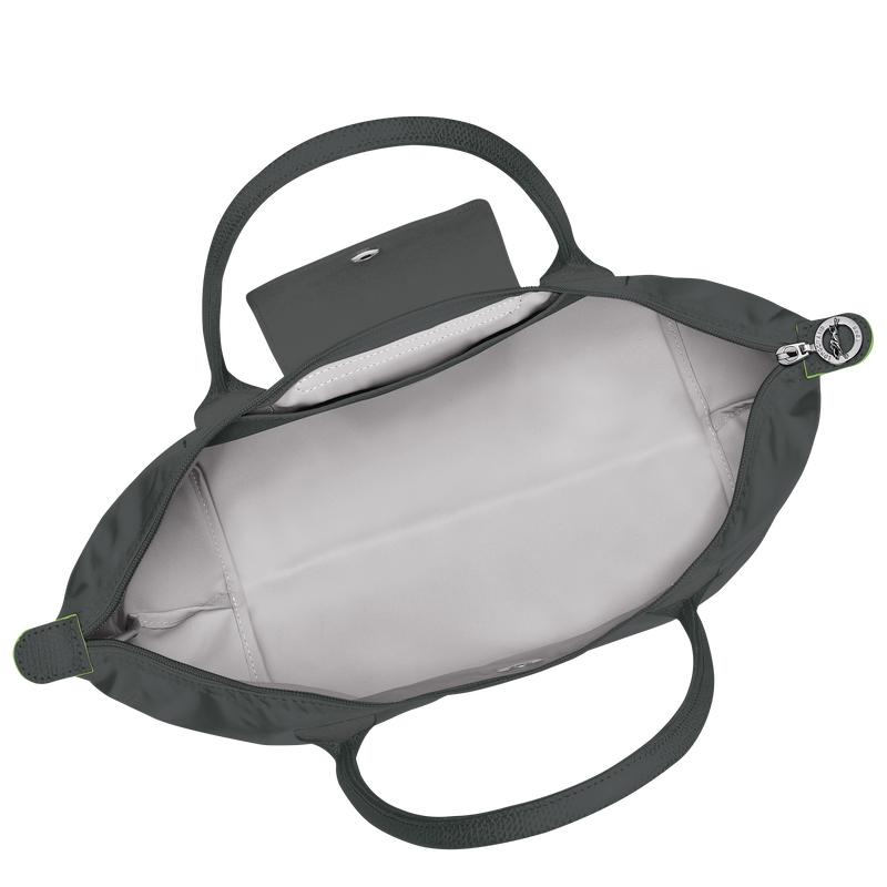 Graphite Grey Women's Longchamp Le Pliage Green M Tote Bag | 06315-DORQ