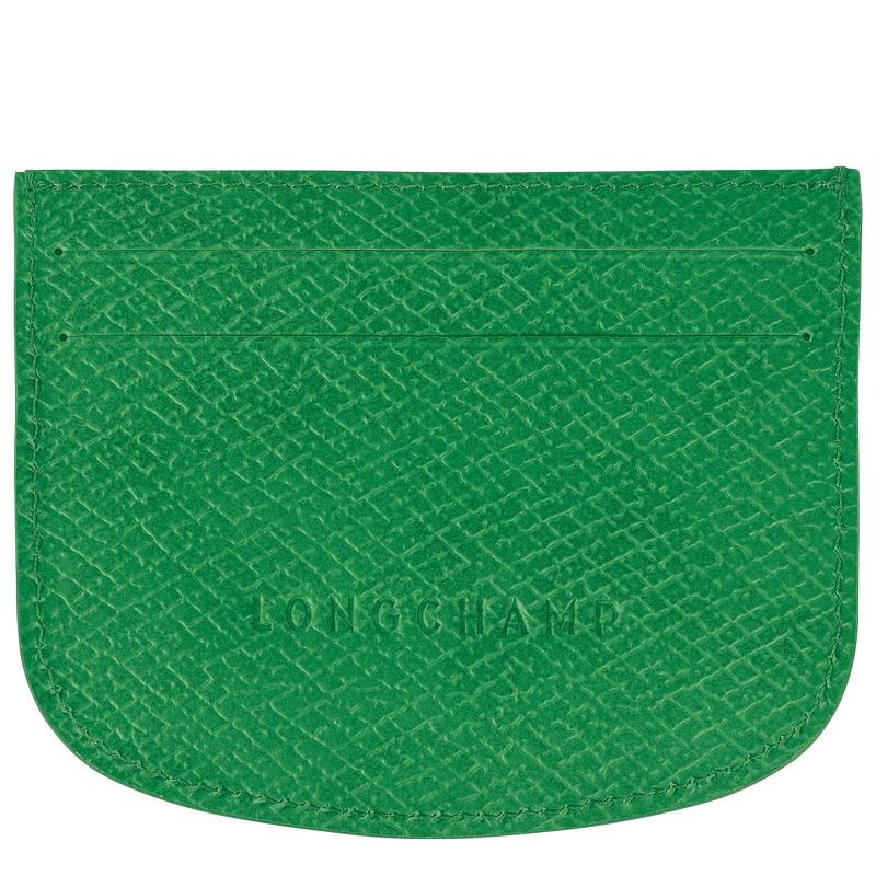 Green Men's Longchamp Épure Cardholders | 78523-OAJP