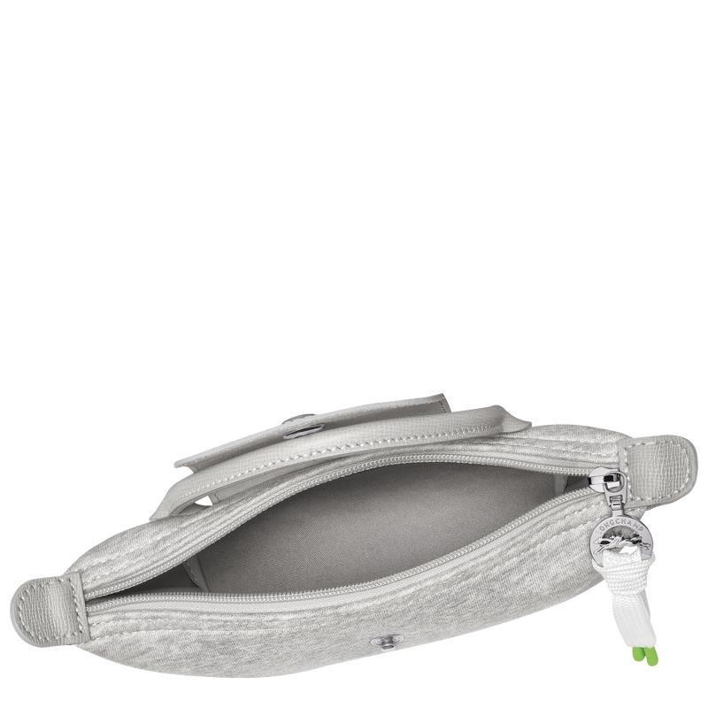 Grey Men's Longchamp Le Pliage Collection Pouches | 18594-IKPE