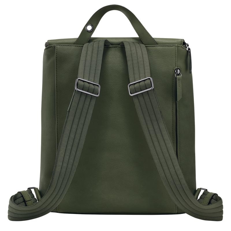 Khaki Men's Longchamp 3D M Backpacks | 78019-WNIJ