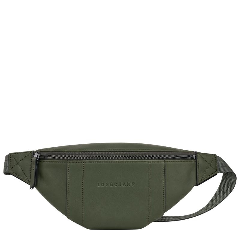 Khaki Men\'s Longchamp 3D S Belt Bags | 45371-IVHB