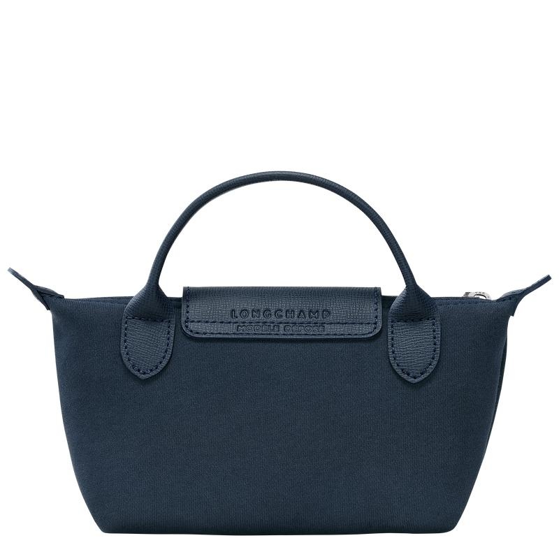 Navy Men's Longchamp Le Pliage Collection Pouches | 32945-BTIP