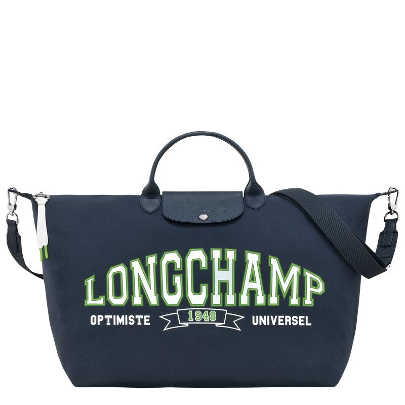 Navy Women\'s Longchamp Le Pliage Collection Travel Bags | 06245-ULPN
