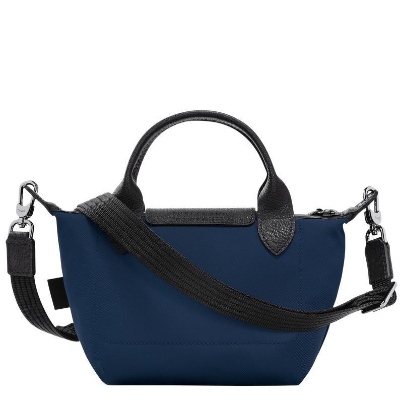 Navy Women's Longchamp Le Pliage Energy XS Handbags | 30572-CSWZ