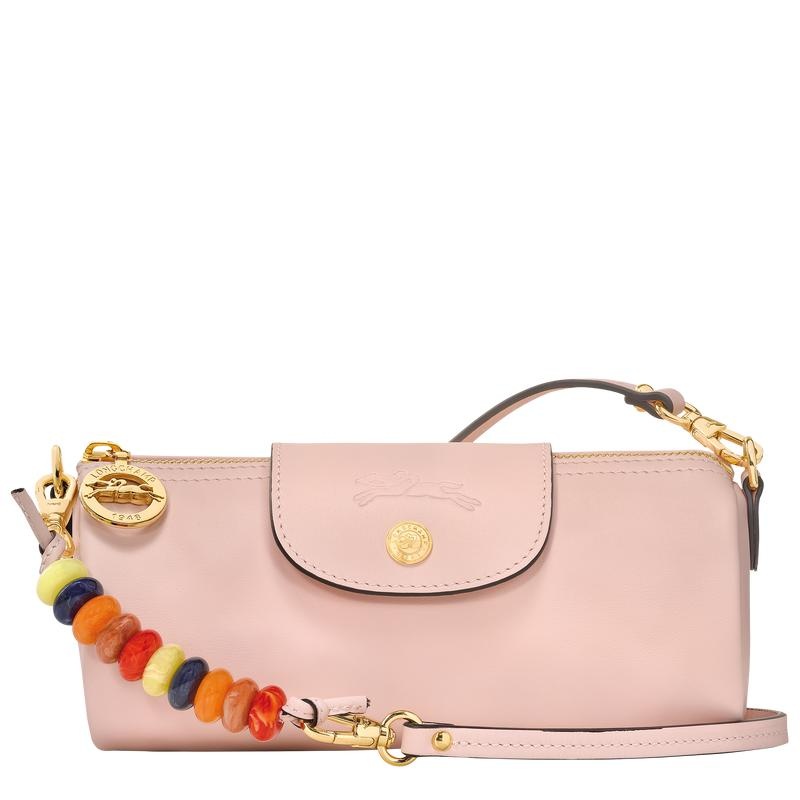 Nude Pink Women\'s Longchamp Le Pliage Xtra S Crossbody Bags | 29341-MFEJ