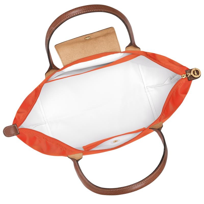 Orange Women's Longchamp Le Pliage Original L Tote Bag | 94187-BHEL