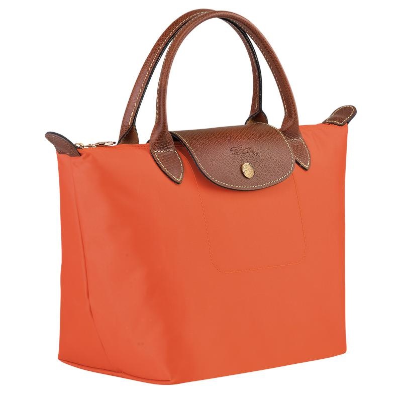 Orange Women's Longchamp Le Pliage Original S Handbags | 97865-PDHO