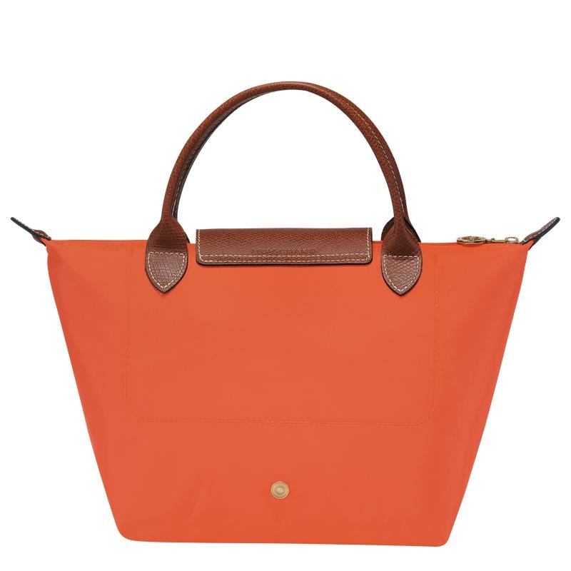 Orange Women's Longchamp Le Pliage Original S Handbags | 97865-PDHO
