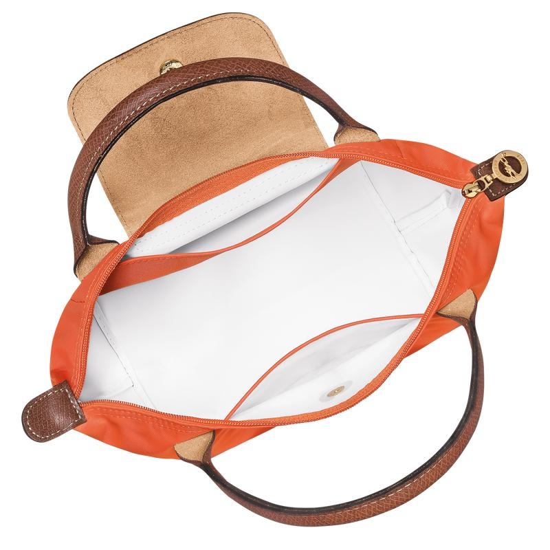Orange Women's Longchamp Le Pliage Original S Handbags | 97865-PDHO