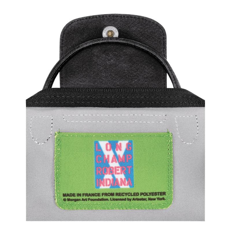 Pink Men's Longchamp x Robert Indiana Pouches | 61540-SHDW