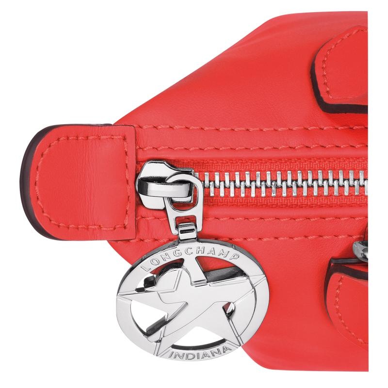 Red Men's Longchamp x Robert Indiana XS Handbags | 25610-FXZY