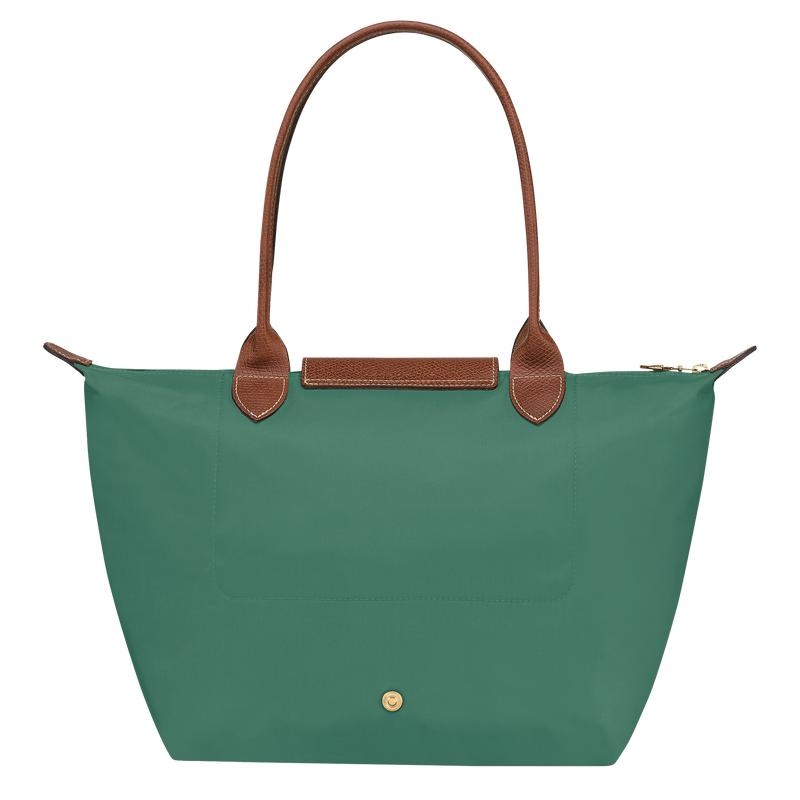 Sage Green Women's Longchamp Le Pliage Original M Tote Bag | 81072-VGWT