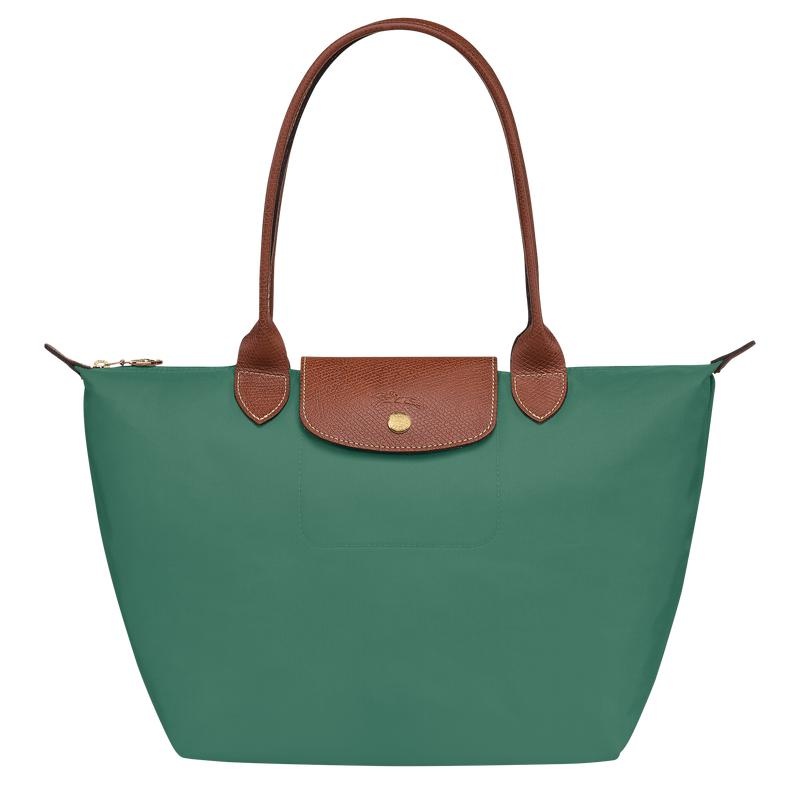 Sage Green Women\'s Longchamp Le Pliage Original M Tote Bag | 81072-VGWT