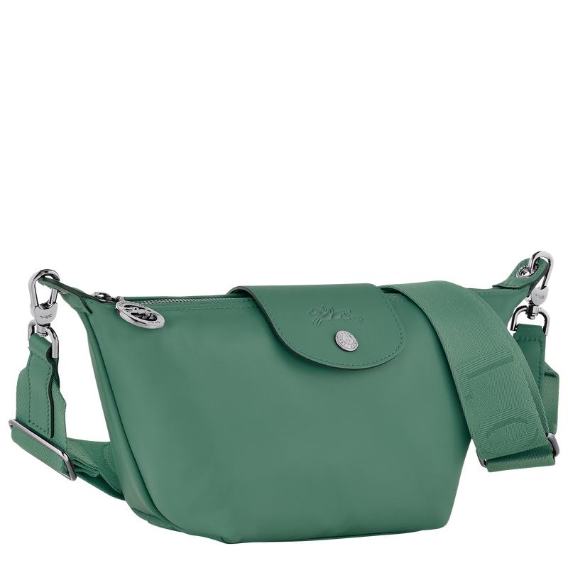 Sage Green Women's Longchamp Le Pliage Xtra XS Crossbody Bags | 50674-GUHV