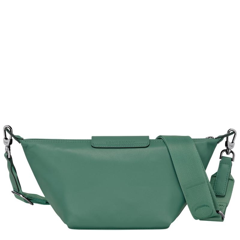 Sage Green Women's Longchamp Le Pliage Xtra XS Crossbody Bags | 50674-GUHV
