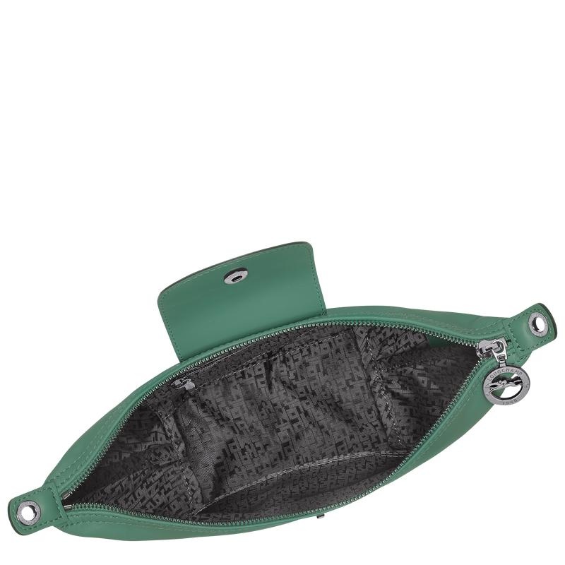 Sage Green Women's Longchamp Le Pliage Xtra XS Crossbody Bags | 50674-GUHV