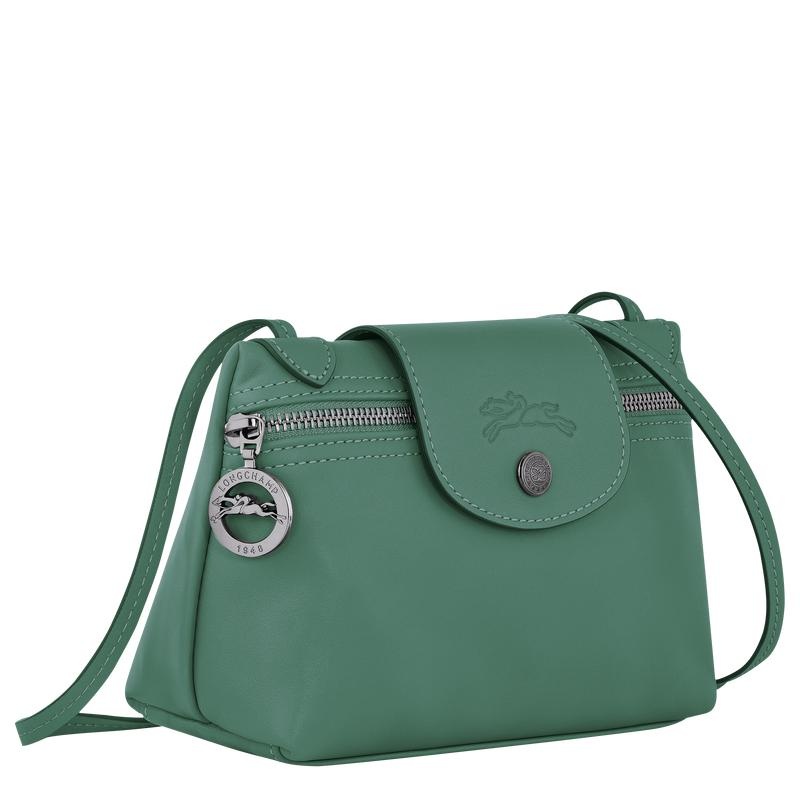 Sage Green Women's Longchamp Le Pliage Xtra XS Crossbody Bags | 40352-SCRW