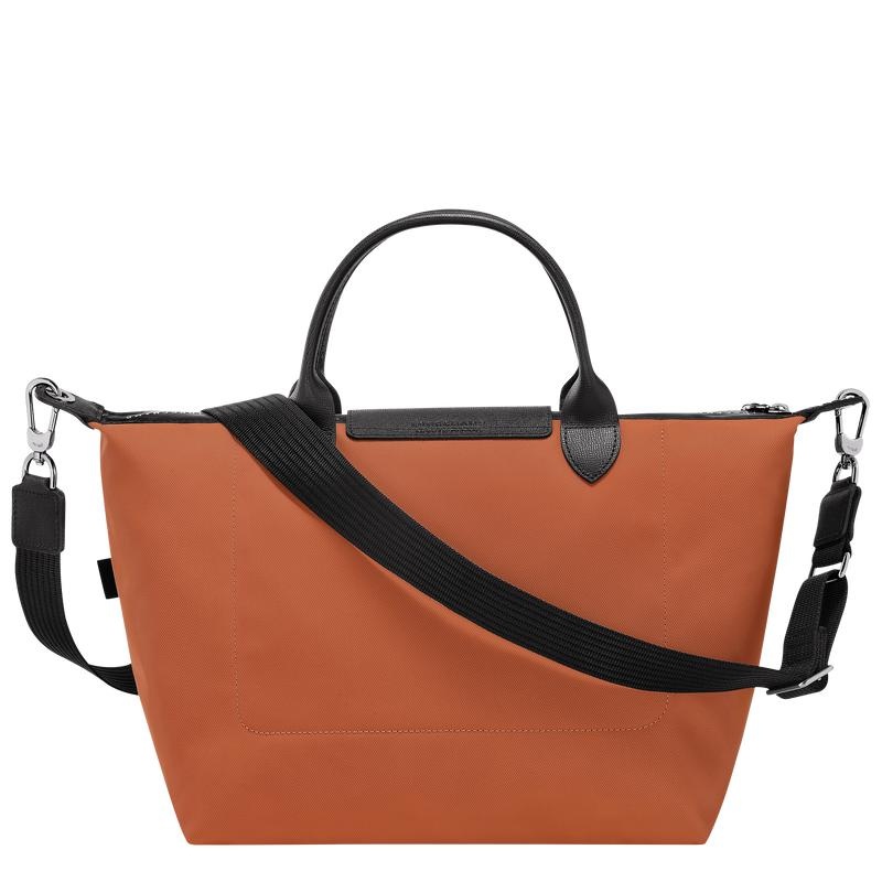 Sienna Red Men's Longchamp Le Pliage Energy L Handbags | 45921-AIQP