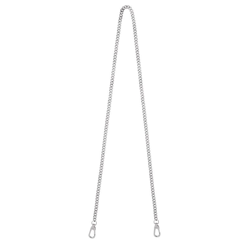 Silver Women\'s Longchamp chaîne Shoulder Straps | 09823-GULE