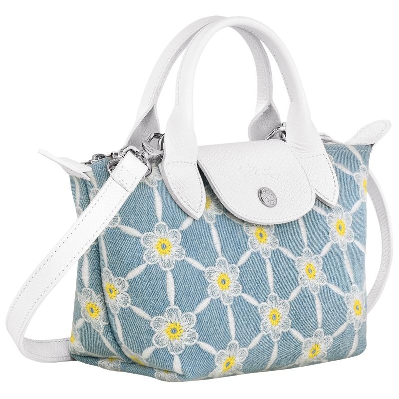 Sky Blue Women's Longchamp Le Pliage Collection XS Handbags | 30781-ROWI
