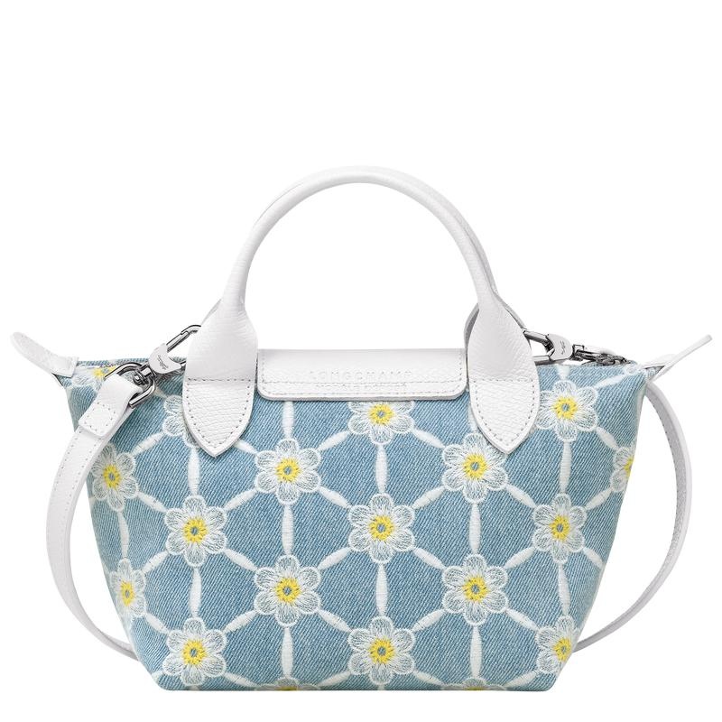 Sky Blue Women's Longchamp Le Pliage Collection XS Handbags | 30781-ROWI