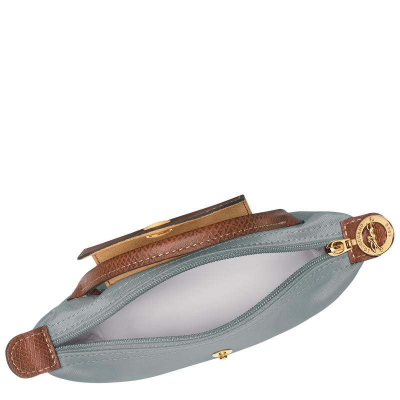 Steel Grey Men's Longchamp Le Pliage Original with handle Pouches | 58076-XLMJ