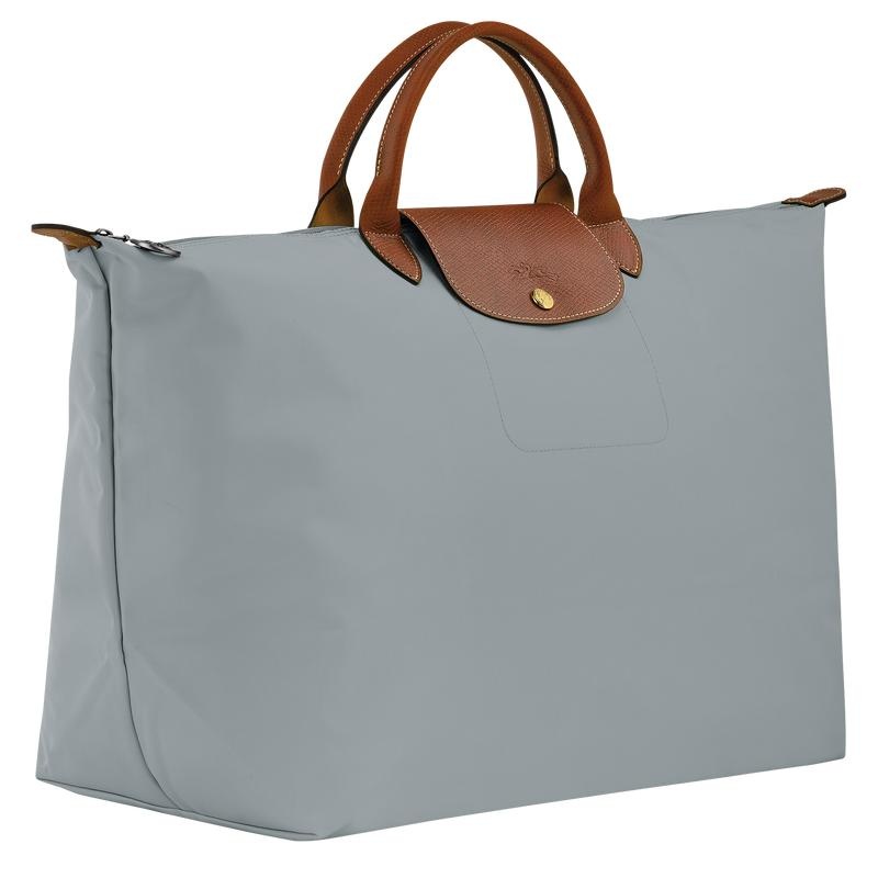 Steel Grey Women's Longchamp Le Pliage Original S Travel Bags | 37289-BCDU