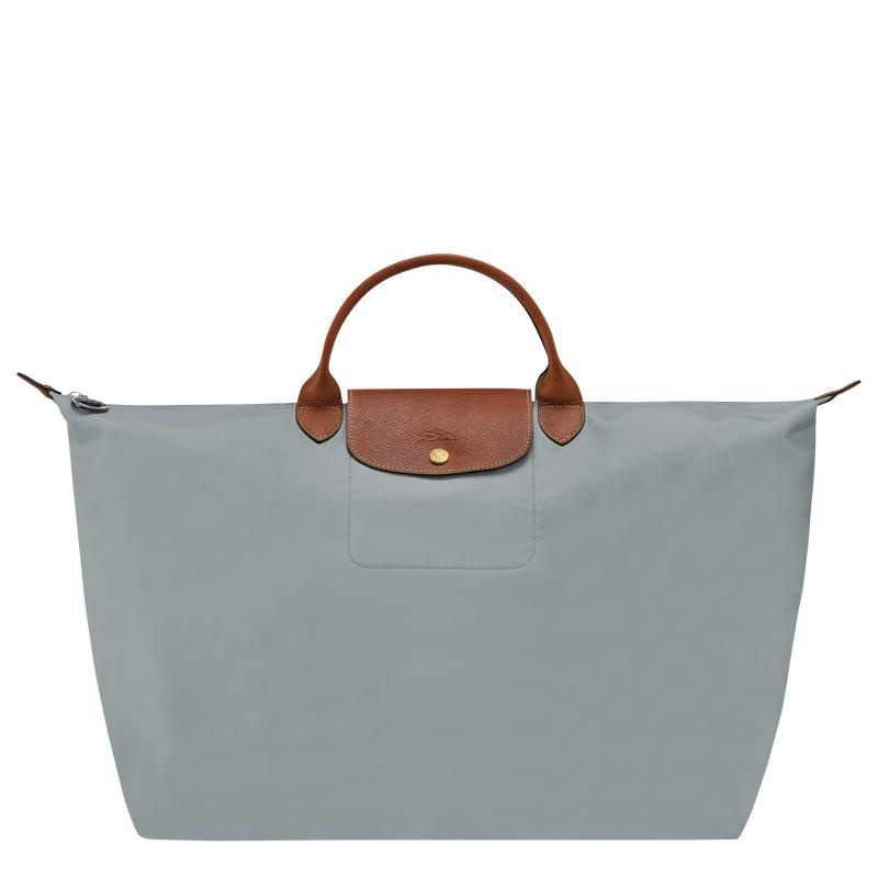 Steel Grey Women\'s Longchamp Le Pliage Original S Travel Bags | 37289-BCDU