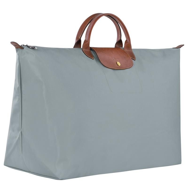 Steel Grey Women's Longchamp Le Pliage Original M Travel Bags | 67024-BIEK
