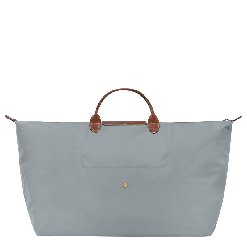 Steel Grey Women's Longchamp Le Pliage Original M Travel Bags | 67024-BIEK
