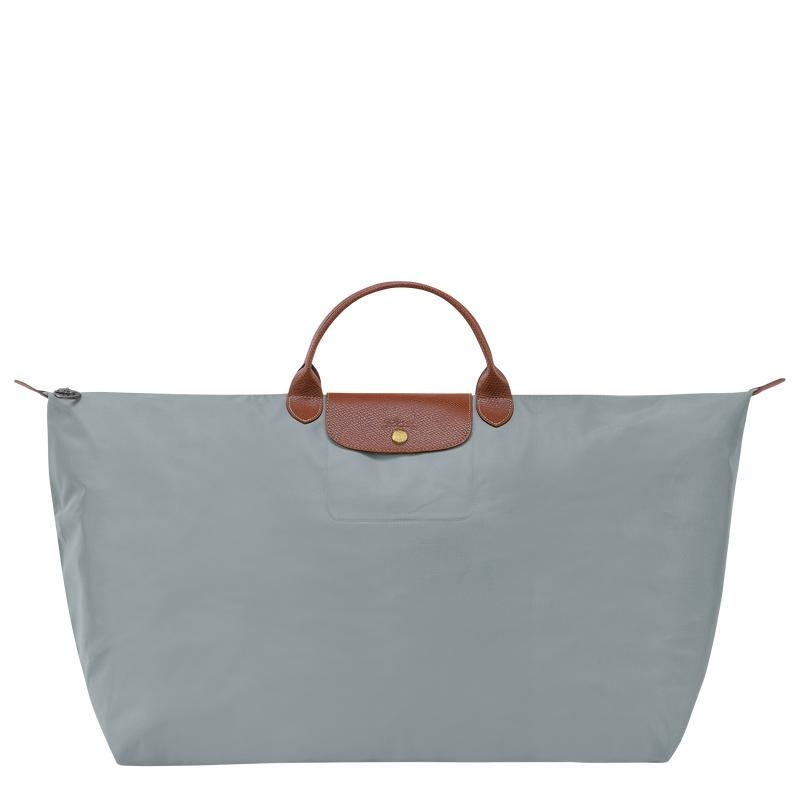 Steel Grey Women\'s Longchamp Le Pliage Original M Travel Bags | 67024-BIEK