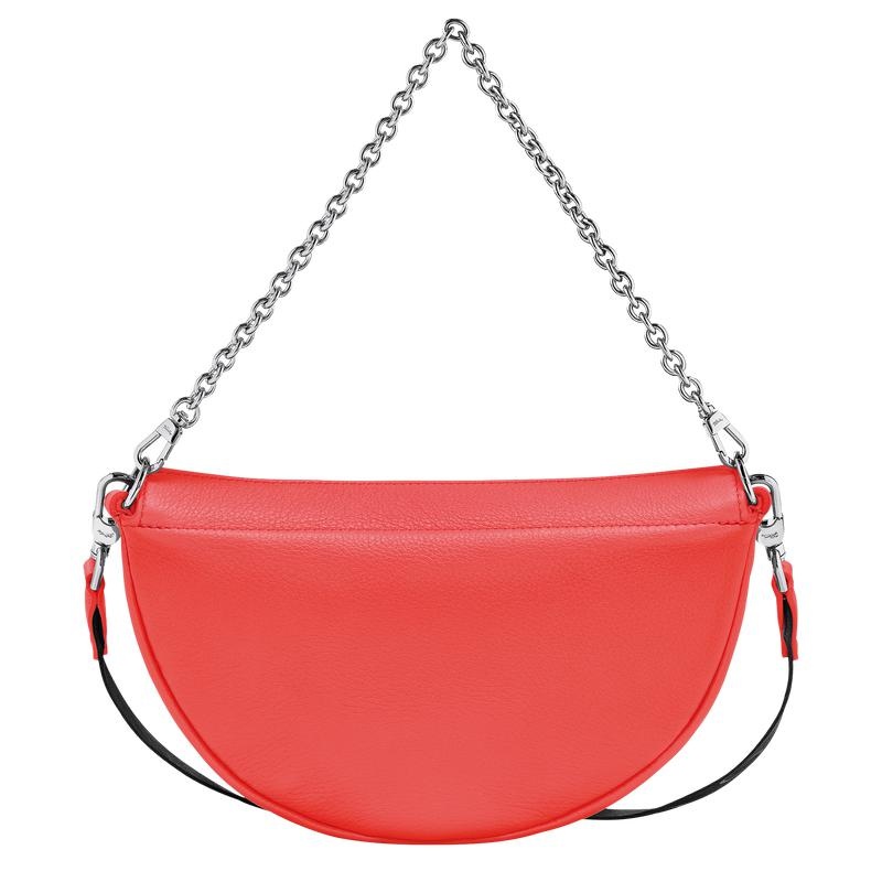 Strawberry Red Women's Longchamp Smile S Crossbody Bags | 04783-WBIU