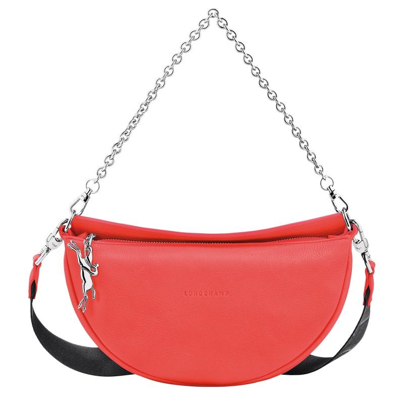 Strawberry Red Women\'s Longchamp Smile S Crossbody Bags | 04783-WBIU