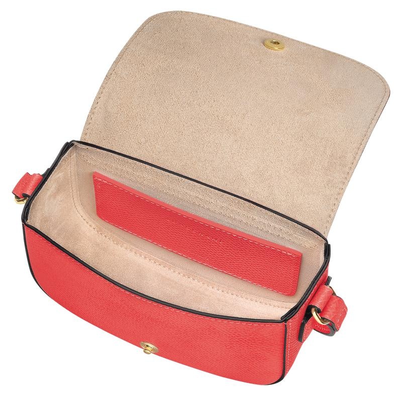 Strawberry Red Women's Longchamp Épure XS Crossbody Bags | 62740-ITLS