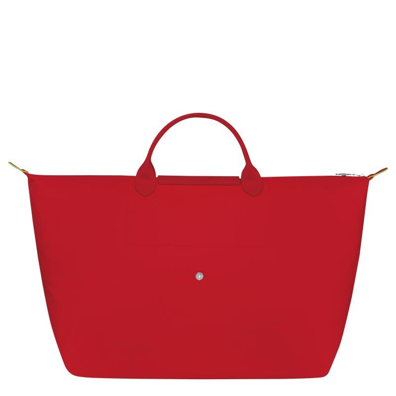 Tomato Red Women's Longchamp Le Pliage Green S Travel Bags | 90453-KSBE