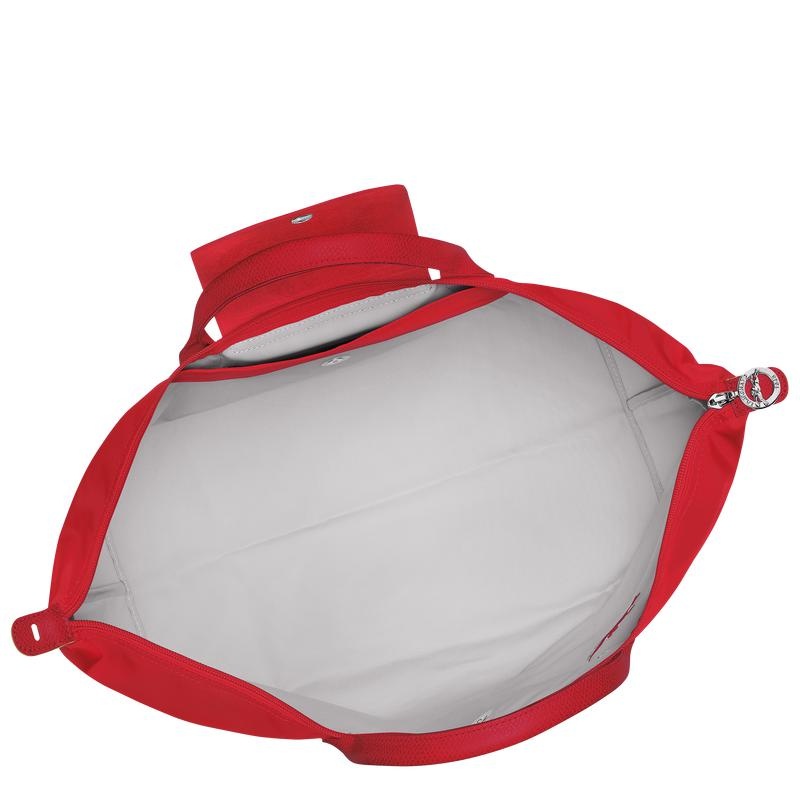Tomato Red Women's Longchamp Le Pliage Green S Travel Bags | 90453-KSBE