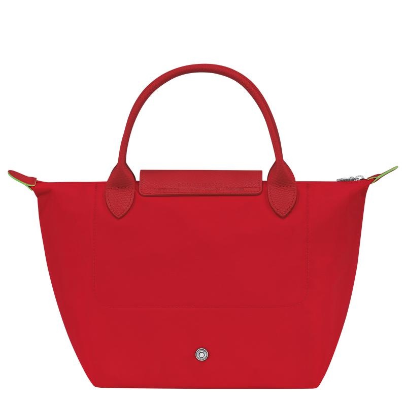 Tomato Red Women's Longchamp Le Pliage Green S Handbags | 34681-YADI