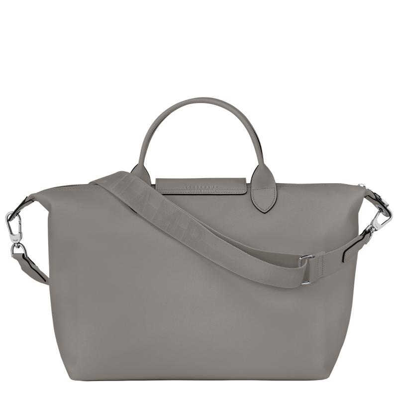 Turtledove Grey Men's Longchamp Le Pliage Xtra L Handbags | 78325-FDHY