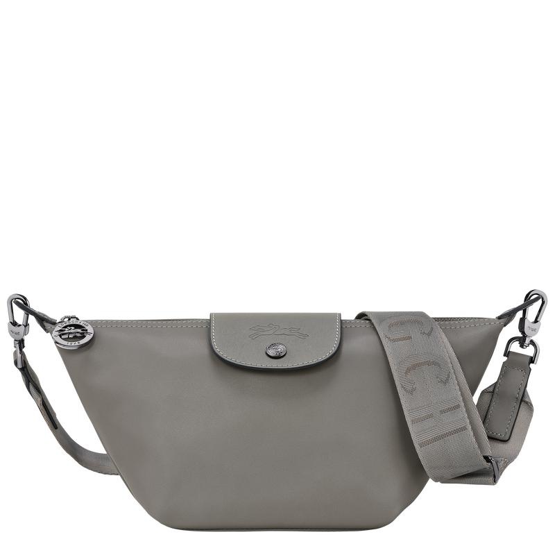 Turtledove Grey Men\'s Longchamp Le Pliage Xtra XS Crossbody Bags | 45179-VTHP