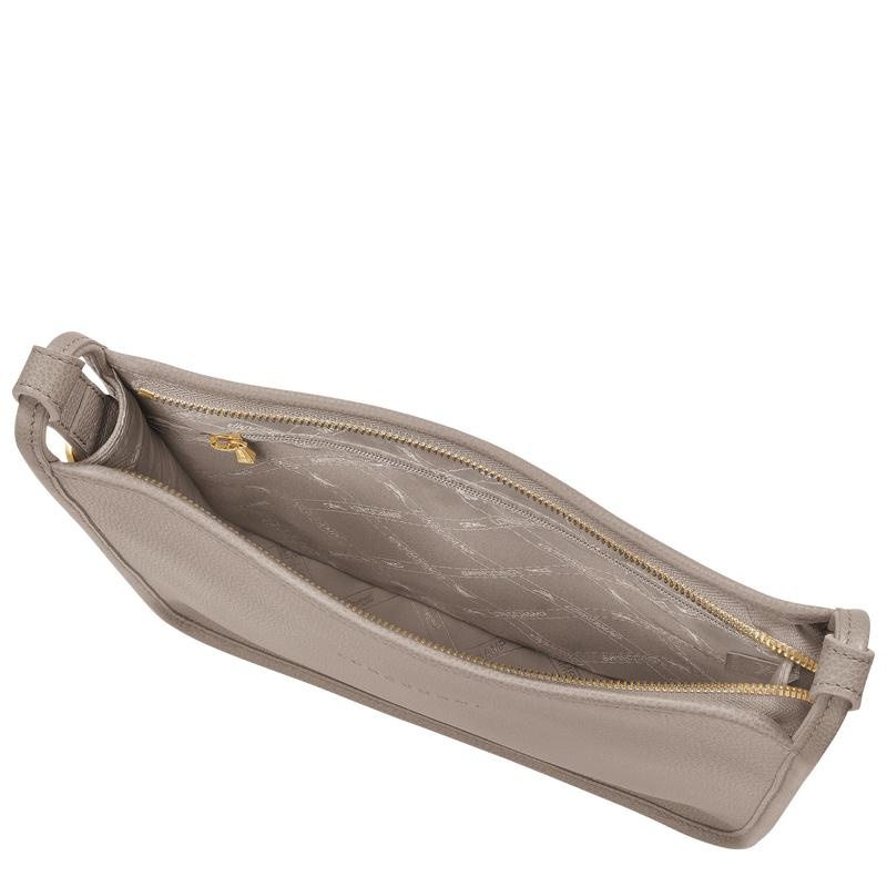 Turtledove Grey Women's Longchamp Le Foulonné M Crossbody Bags | 85237-CBQL