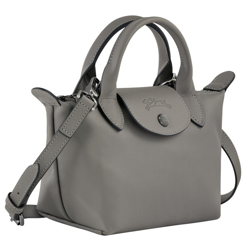 Turtledove Grey Women's Longchamp Le Pliage Xtra XS Handbags | 67930-YFWJ