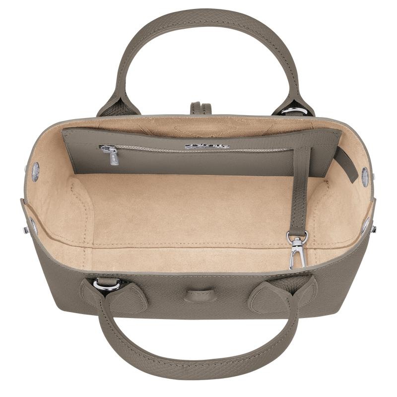 Turtledove Grey Women's Longchamp Roseau S Handbags | 40296-URNA