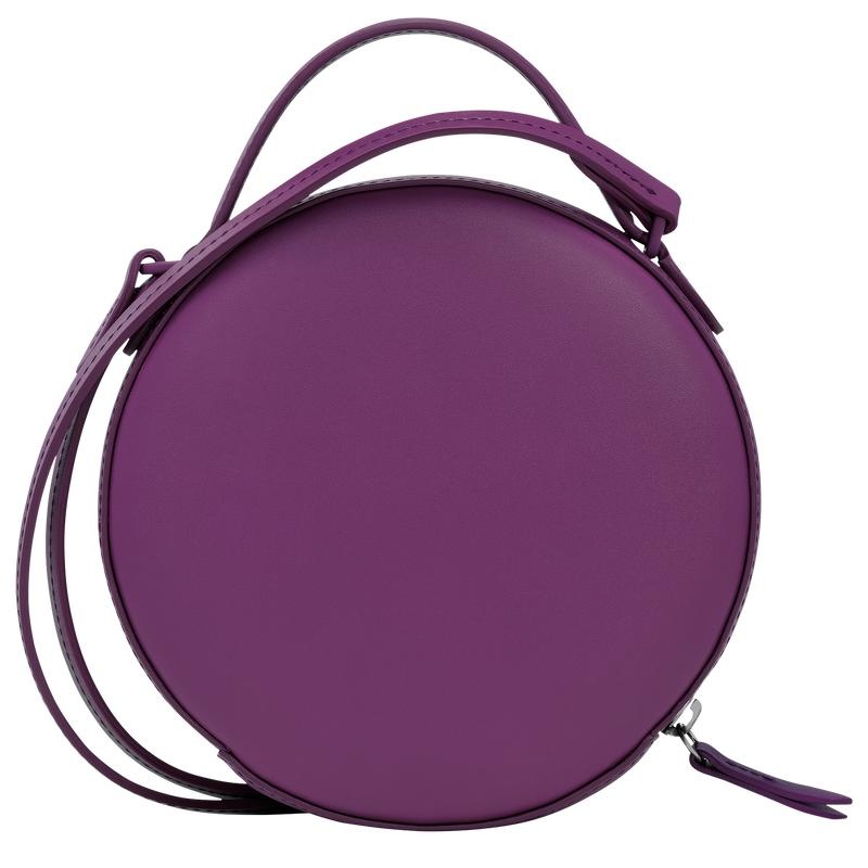 Violet Purple Women's Longchamp Box-Trot XS Crossbody Bags | 64712-FRCU