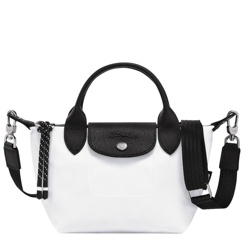 White Men\'s Longchamp Le Pliage Energy XS Handbags | 28691-JXRK